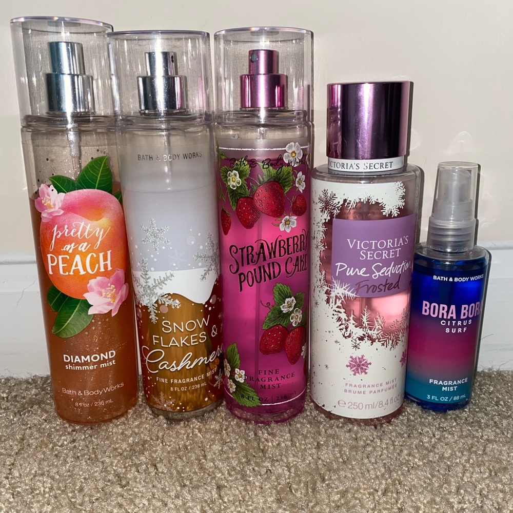 Bath & Body Works Fragrance Mists